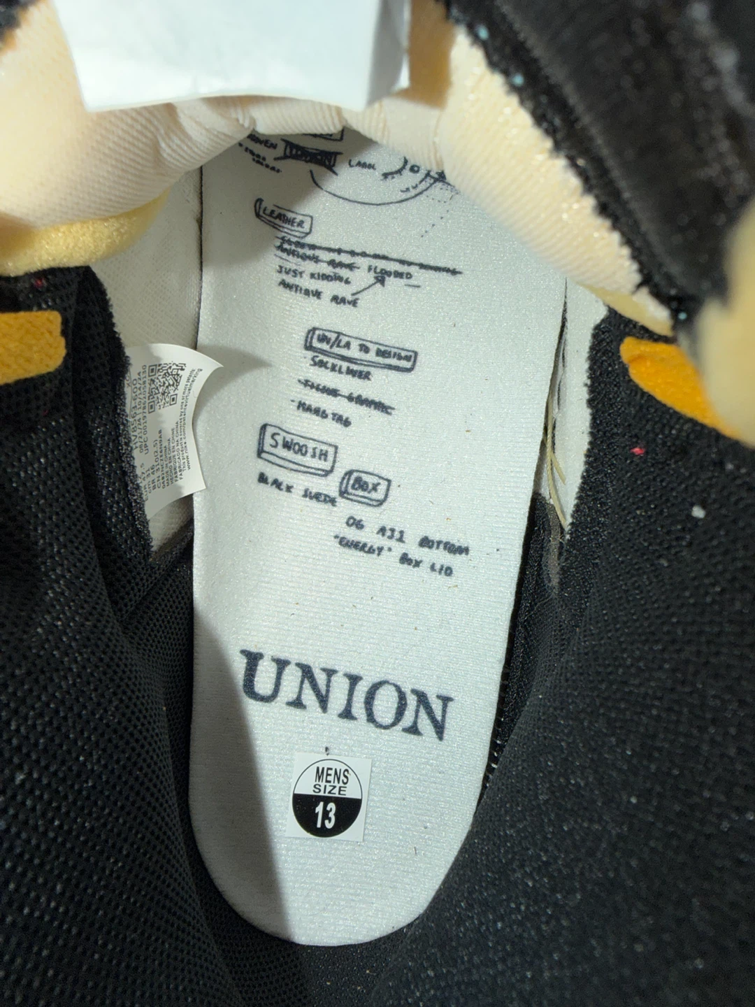 Union LA Jordan 1 Retro High NRG - photo 5