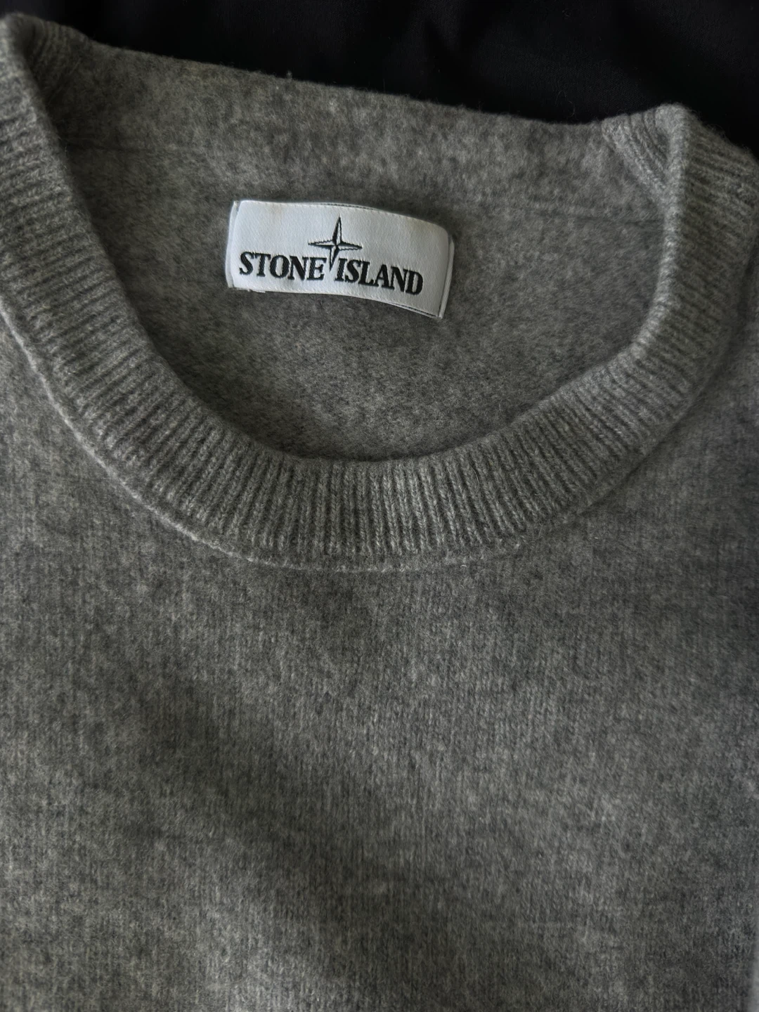 Stone Island Grey Crewneck Sweater - photo 4