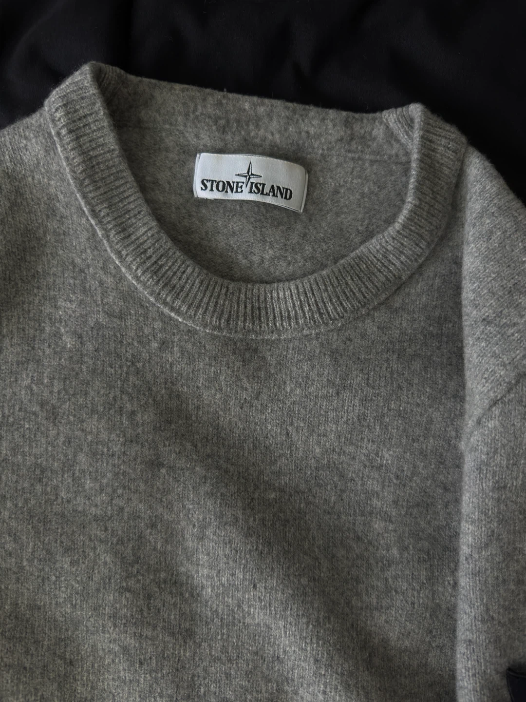 Stone Island Grey Crewneck Sweater - photo 5