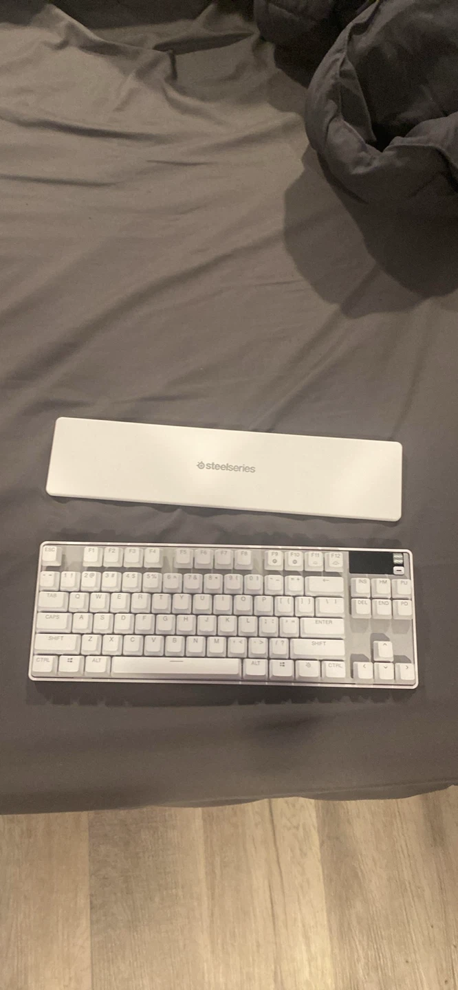 SteelSeries Apex Pro TKL Gen 3 White Mechanical Keyboard - photo 2