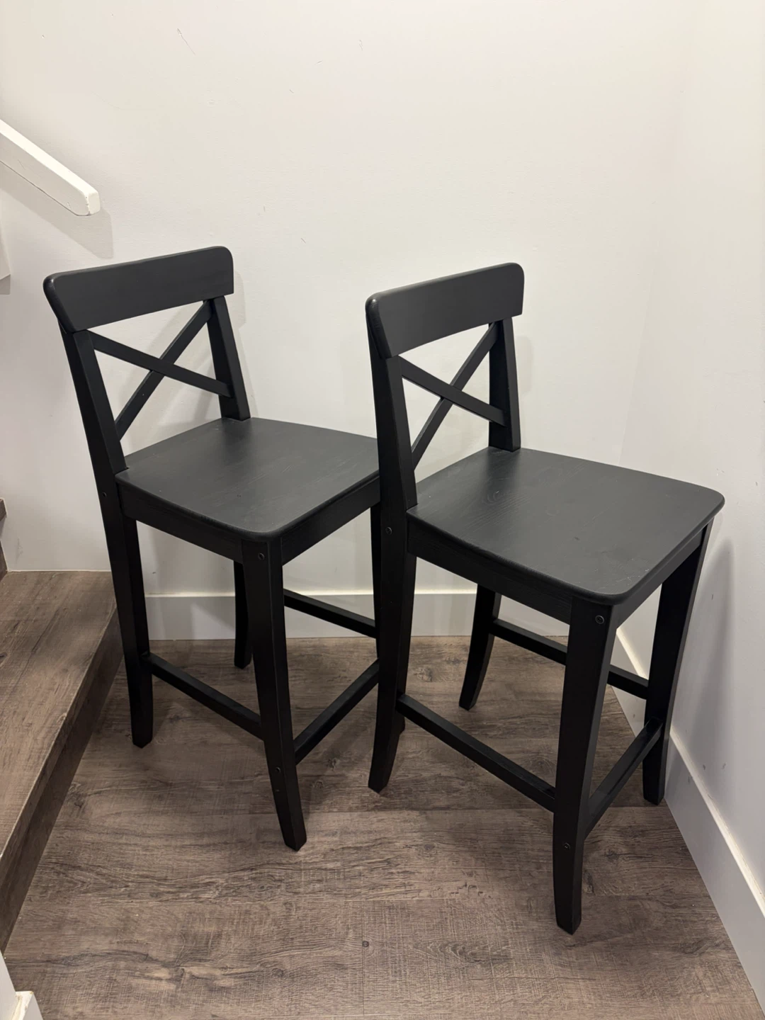 Pair of IKEA bar stools for $60 - photo 2