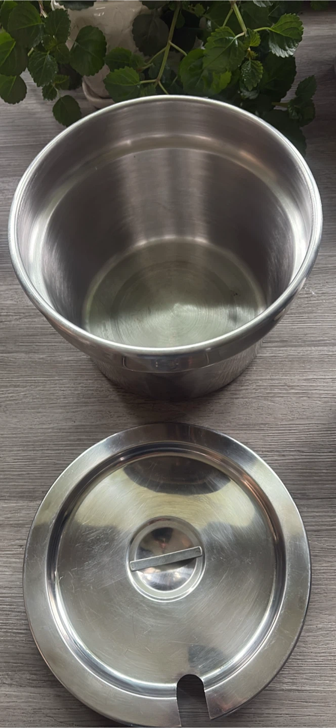Stainless Steel Lidded Serving Pot
