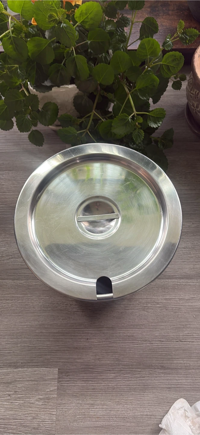 Stainless Steel Lidded Serving Pot - photo 2