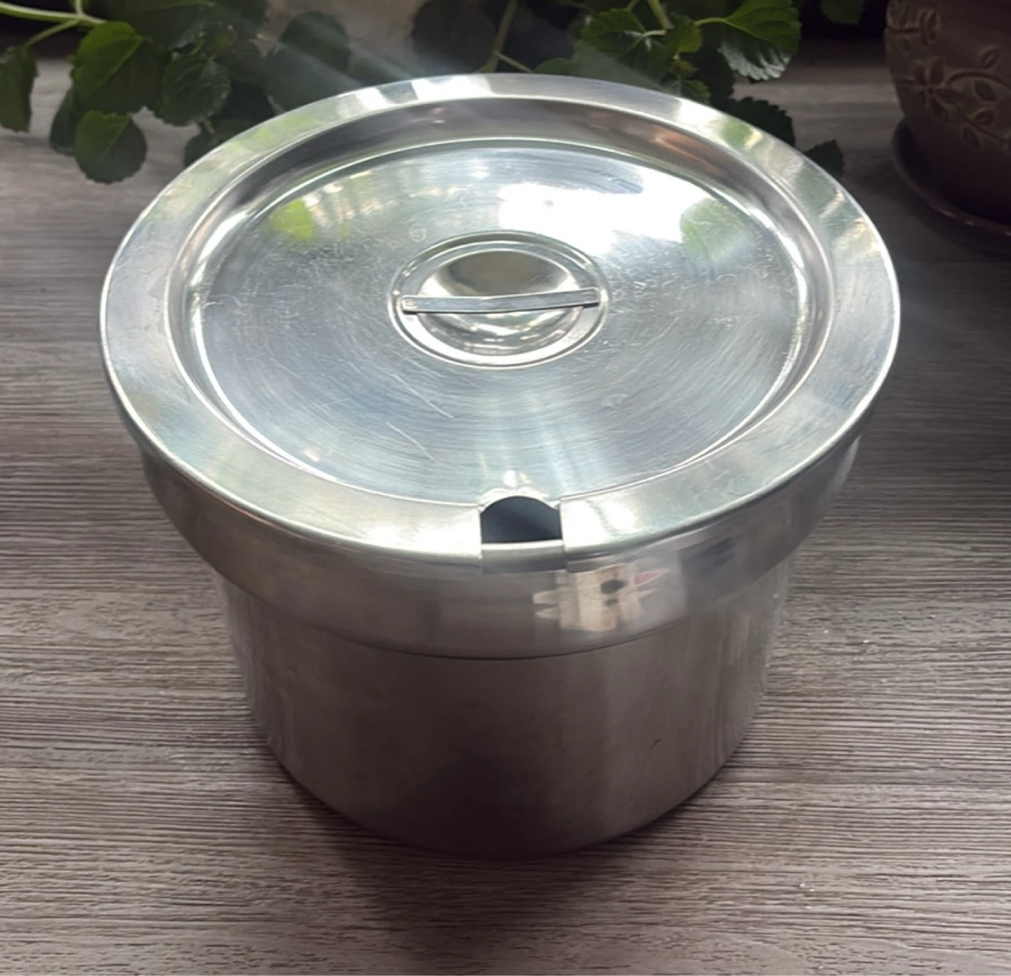 Stainless Steel Lidded Serving Pot - photo 3