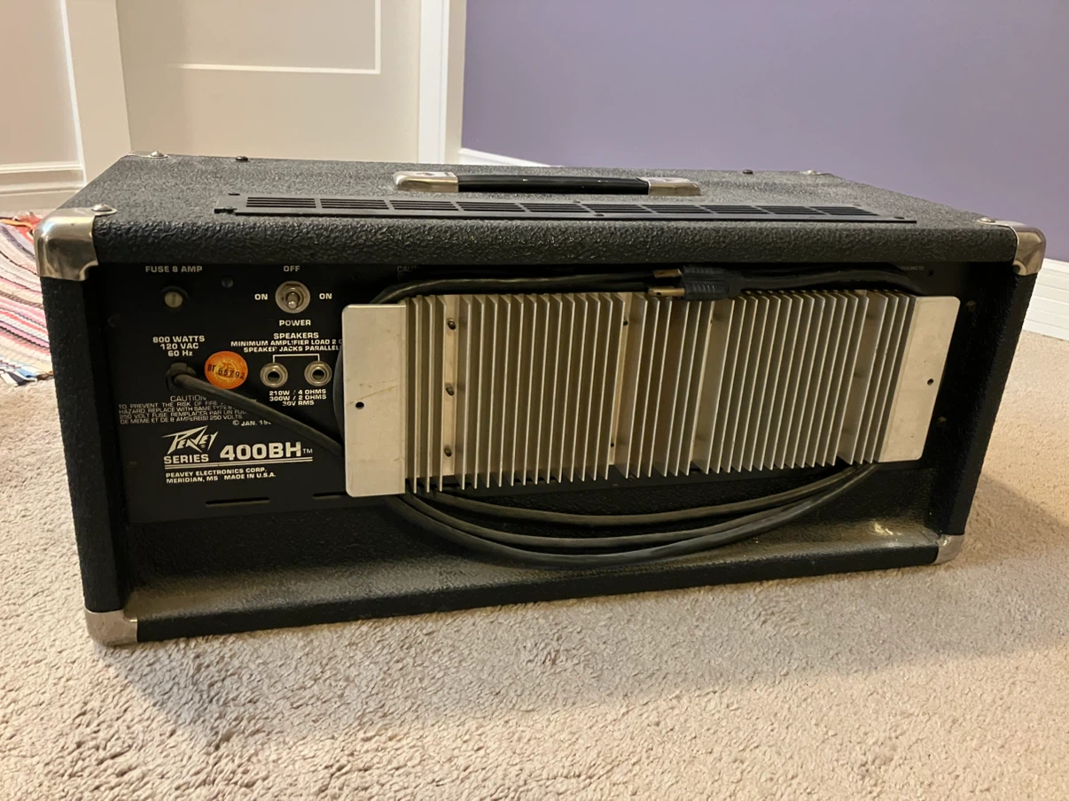 Peavey XR-600B Mixer Amp and 2 PA speakers - photo 4