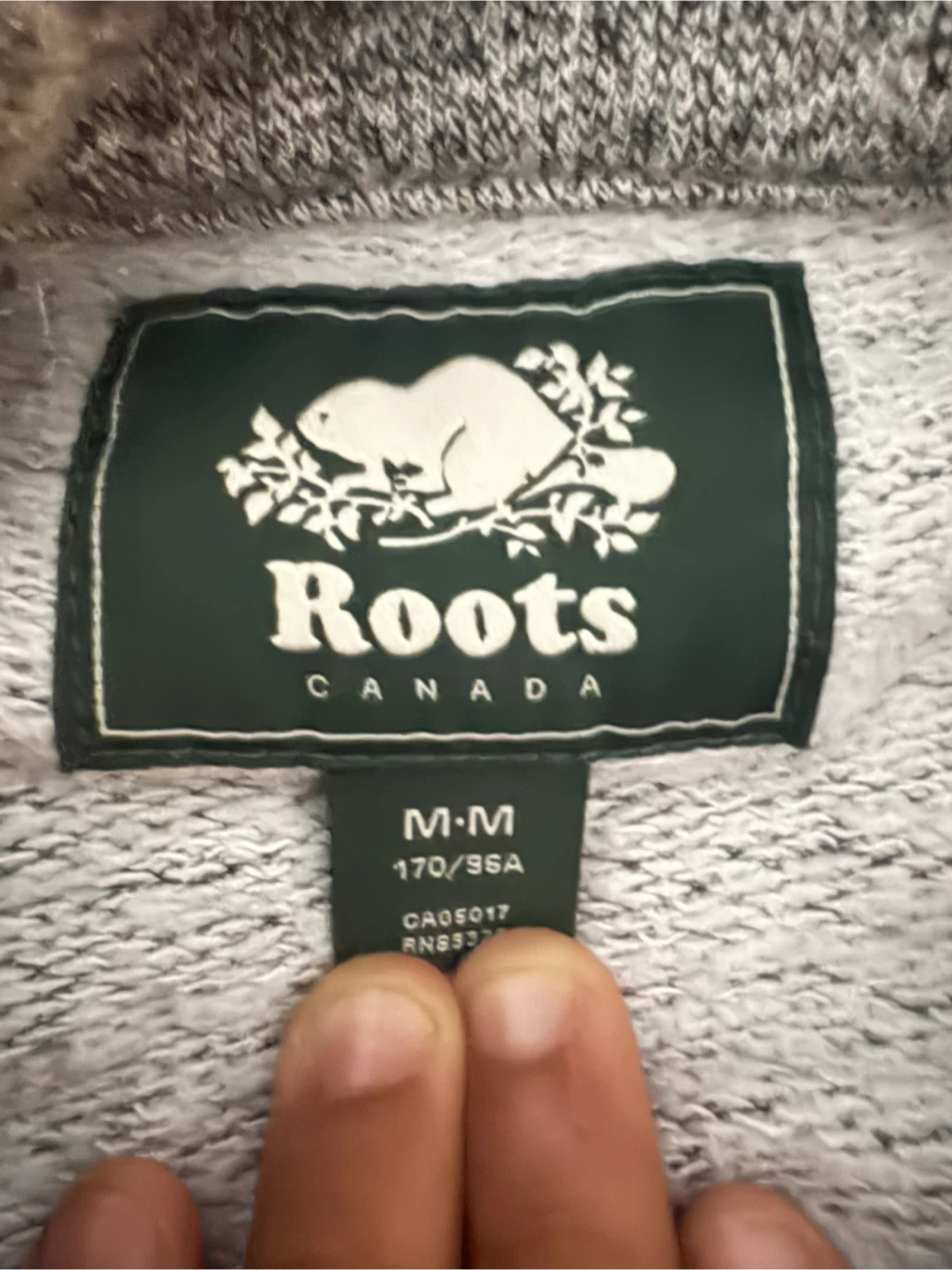 Roots Canada Grey Quarter-Zip Sweater - photo 2