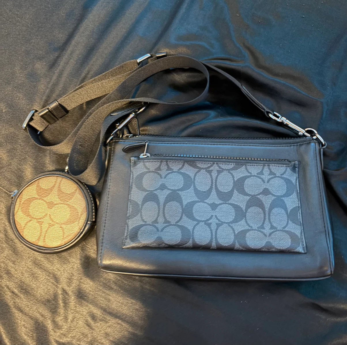 Coach Crossbody Bag with Coin Pouch