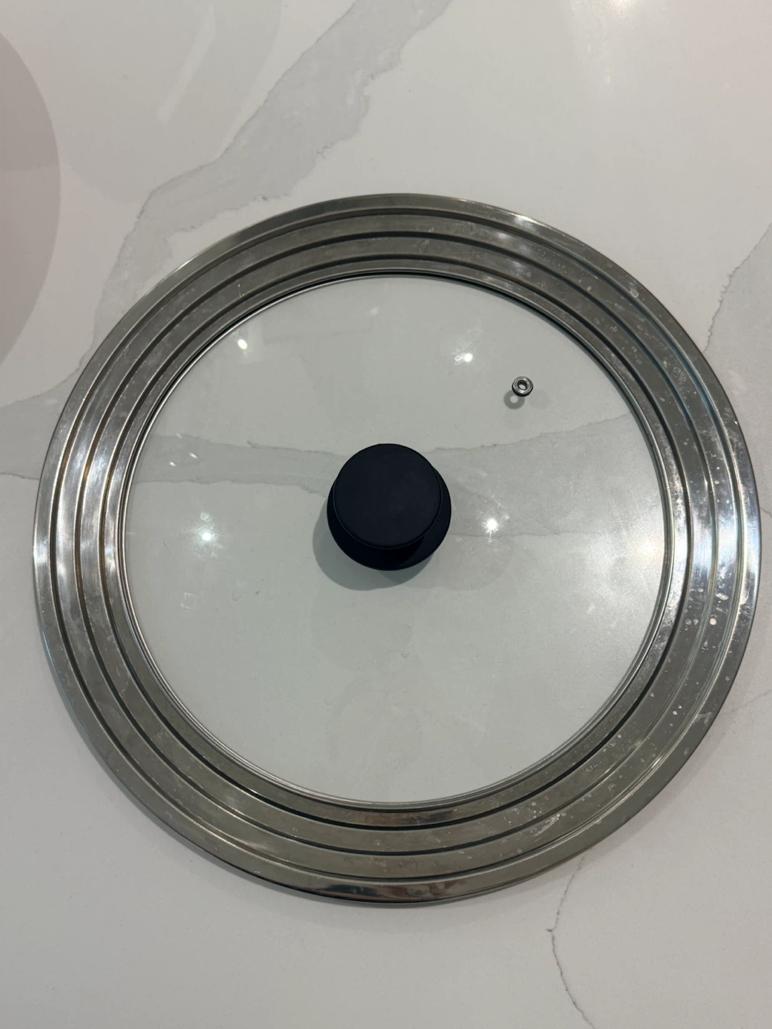 Universal Stainless Steel Pot & Pan Lid – Like New - photo 2