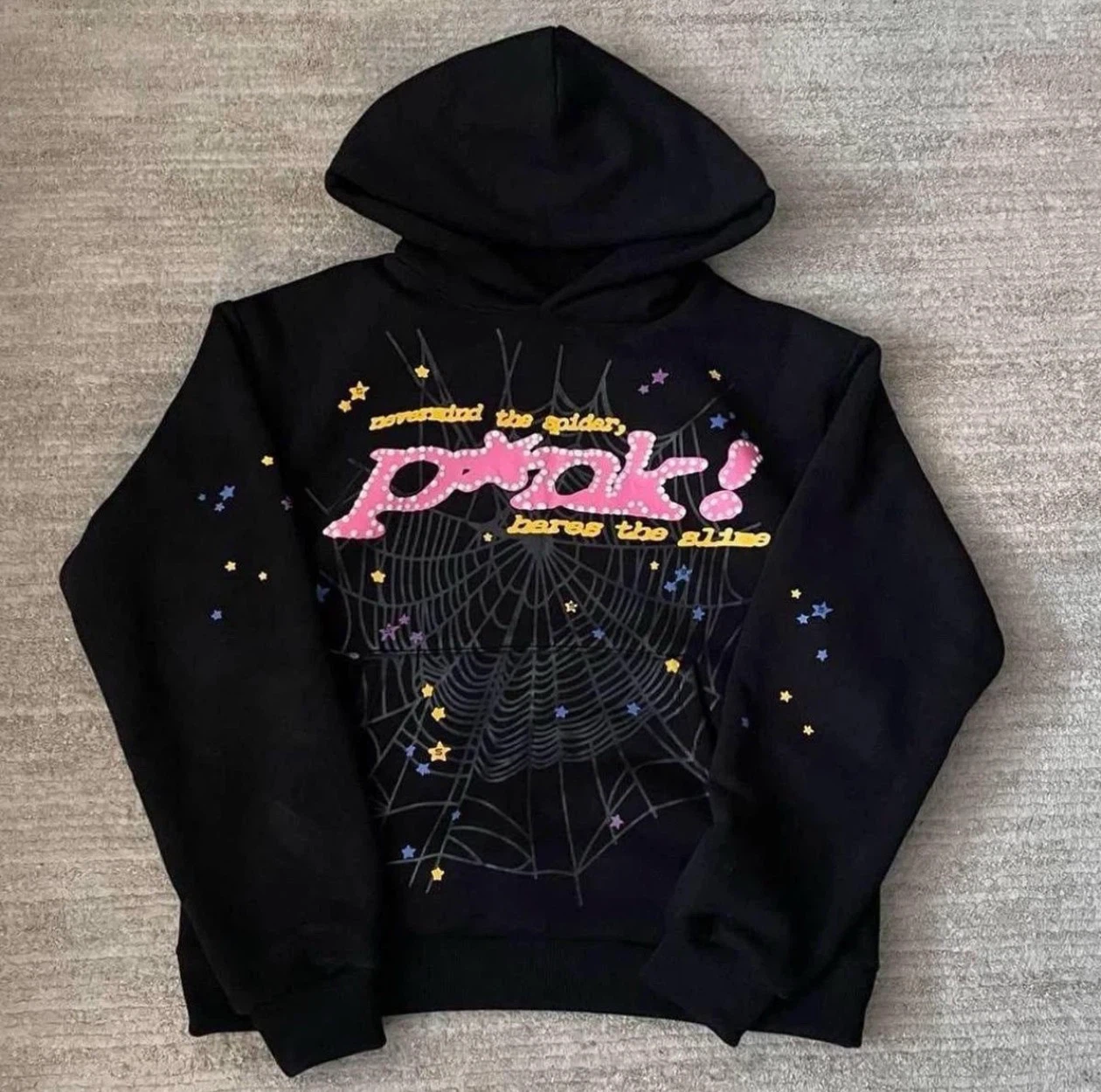 Sp5der P*nk hoodie