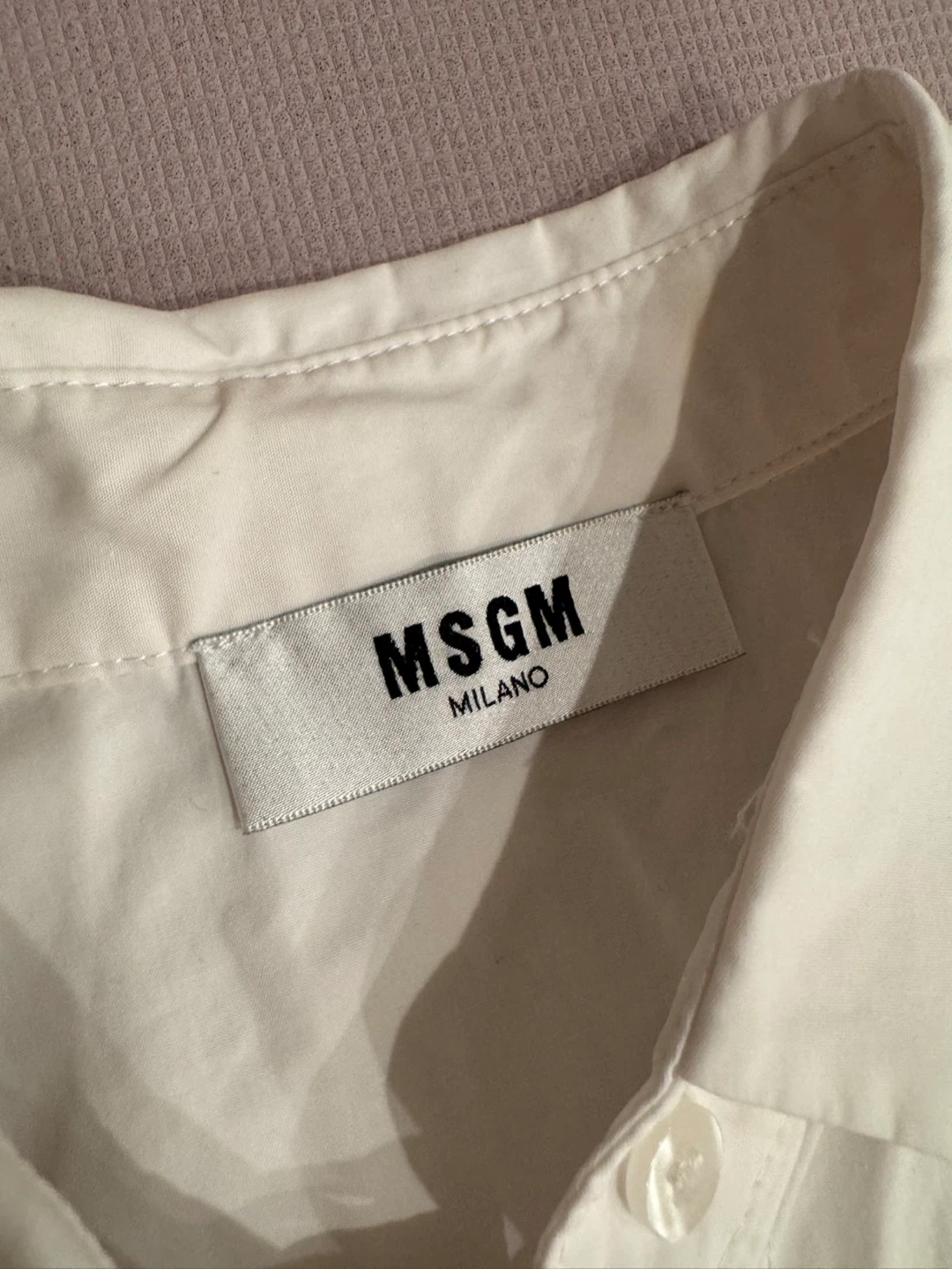 MSGM White Shirt Dress - photo 2