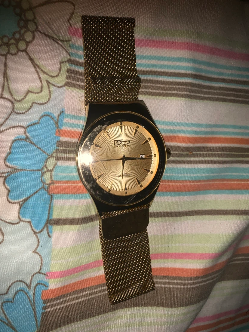 Gold tone Daniel Steiger watch - photo 2