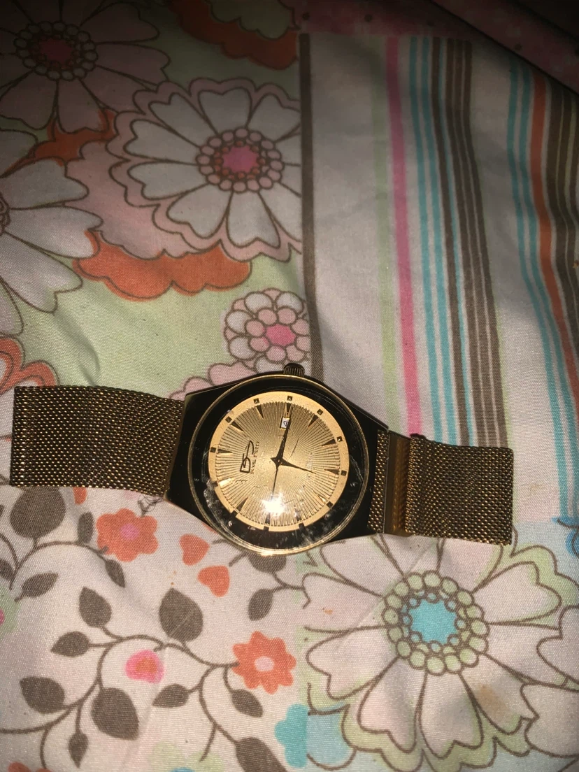 Gold tone Daniel Steiger watch - photo 4