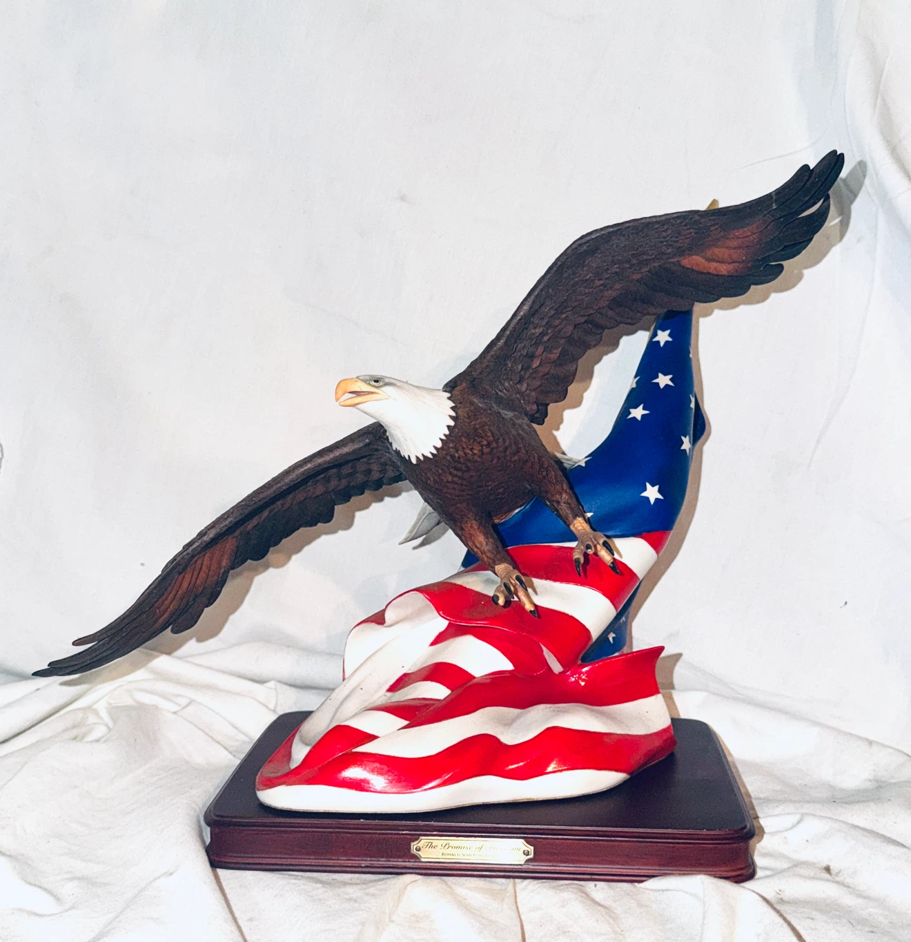 Ronald Van Ruyckevelt The Promise of Freedom Eagle Sculpture