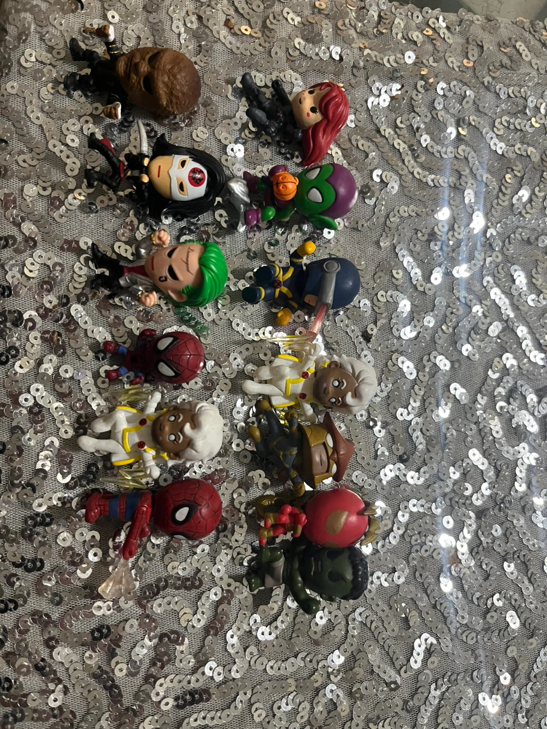 Set of 12 Marvel and DC Mystery Mini Figures