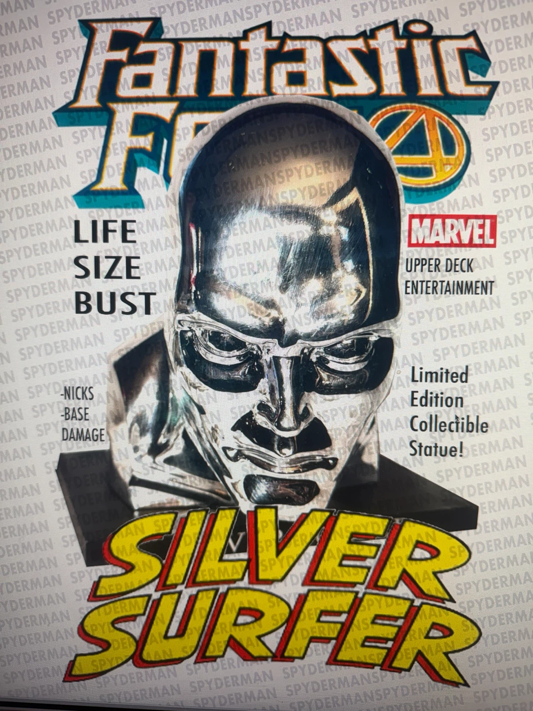 Marvel Silver Surfer Life Size Bust fantastic four