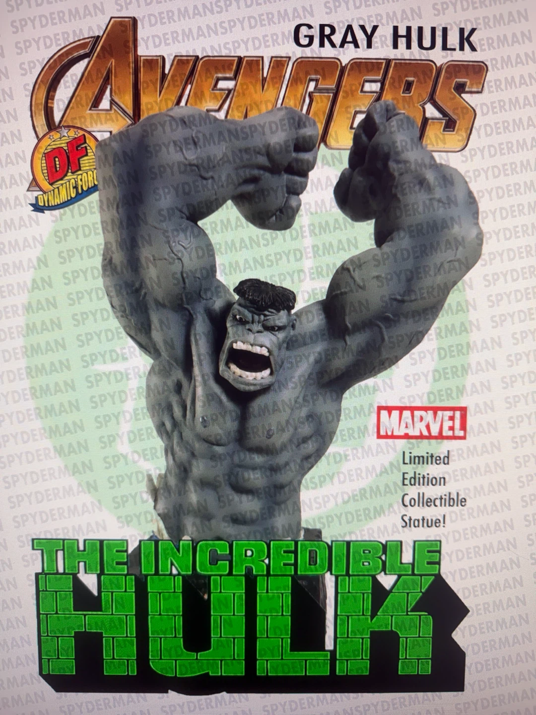 Dynamic Forces Marvel Gray Hulk Limited Edition Bust