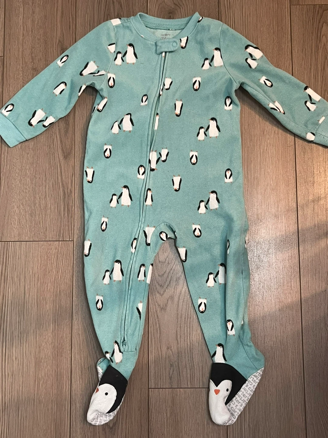 Carter's Penguin Fleece Sleepers - 24M