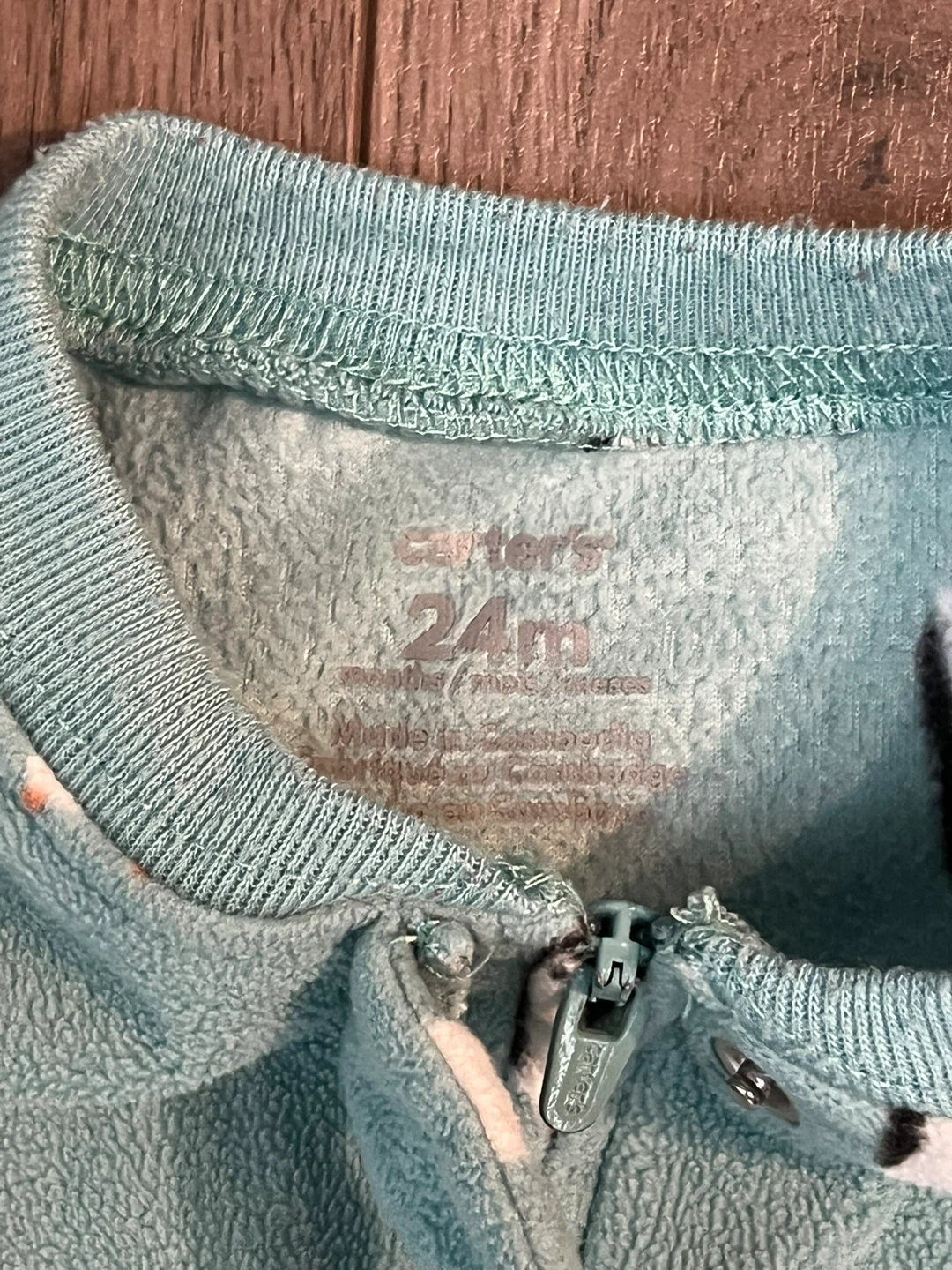 Carter's Penguin Fleece Sleepers - 24M - photo 2