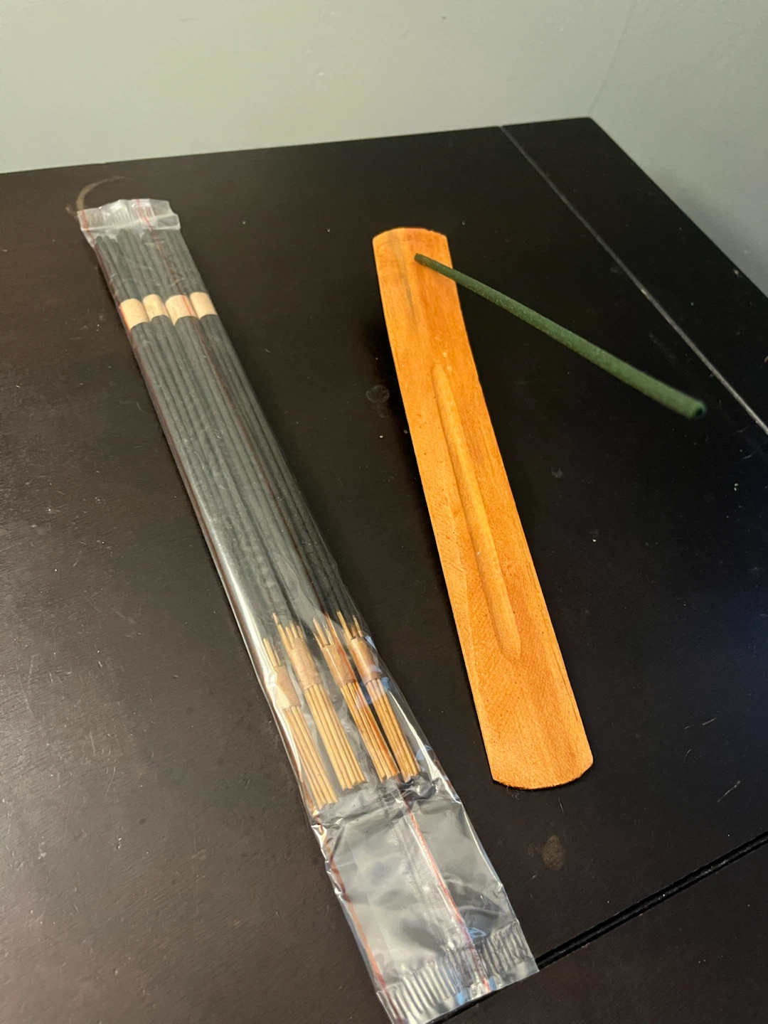 Incense Sticks with Wooden Holder