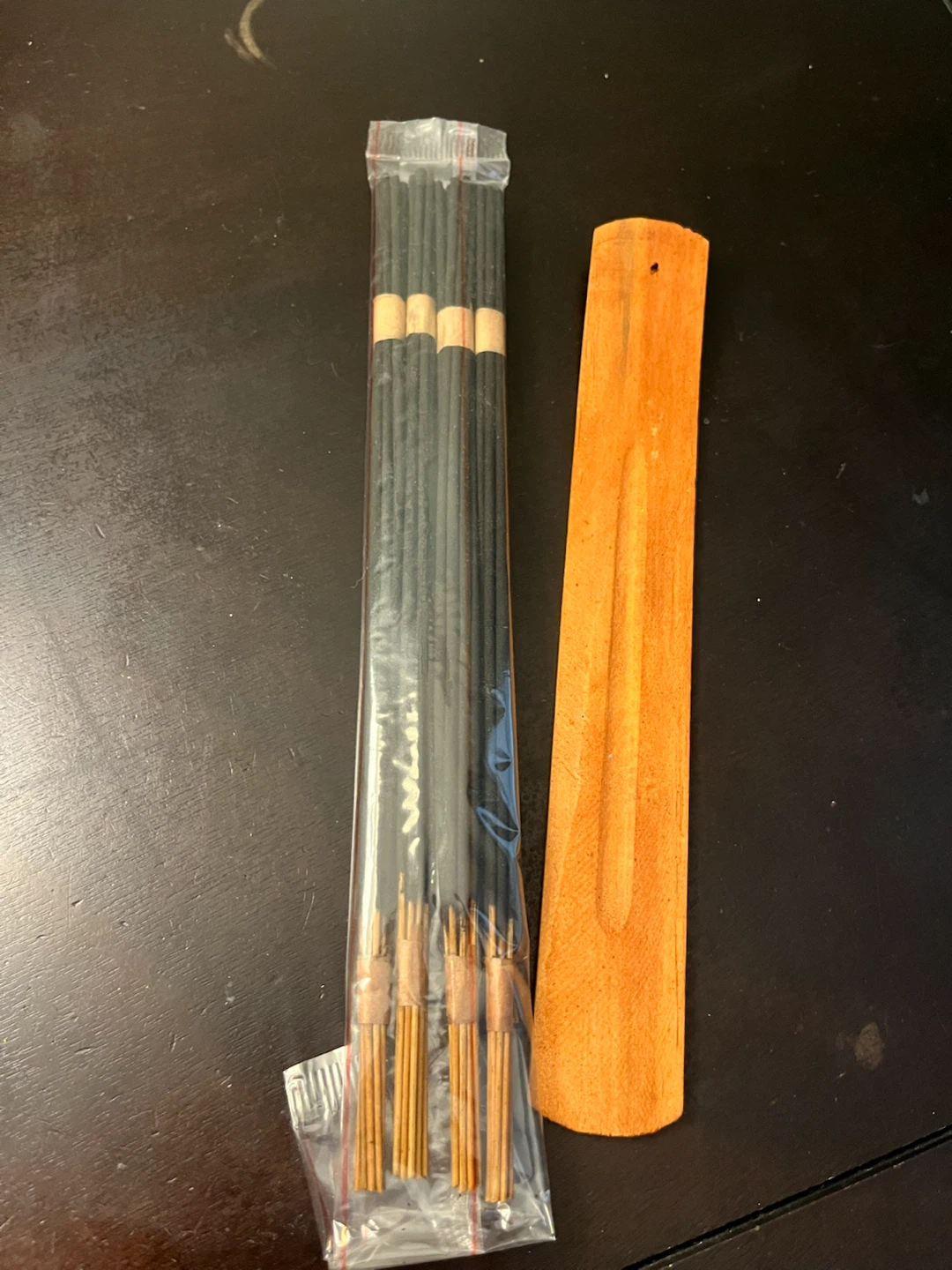 Incense Sticks with Wooden Holder - photo 2