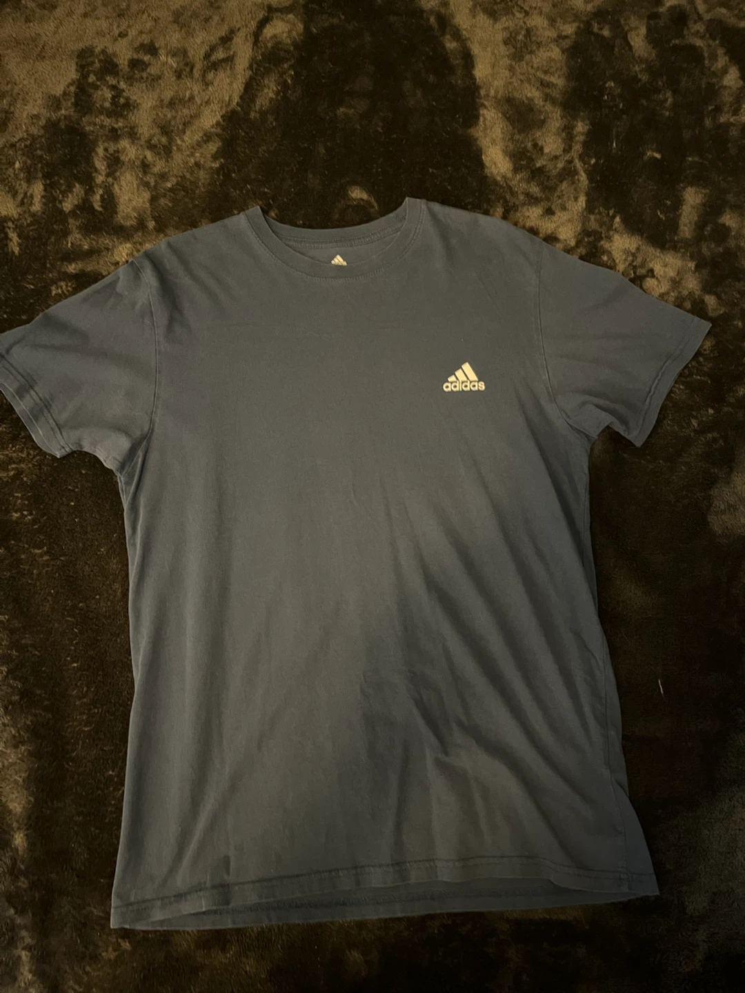 Adidas T-Shirt Medium Navy Blue