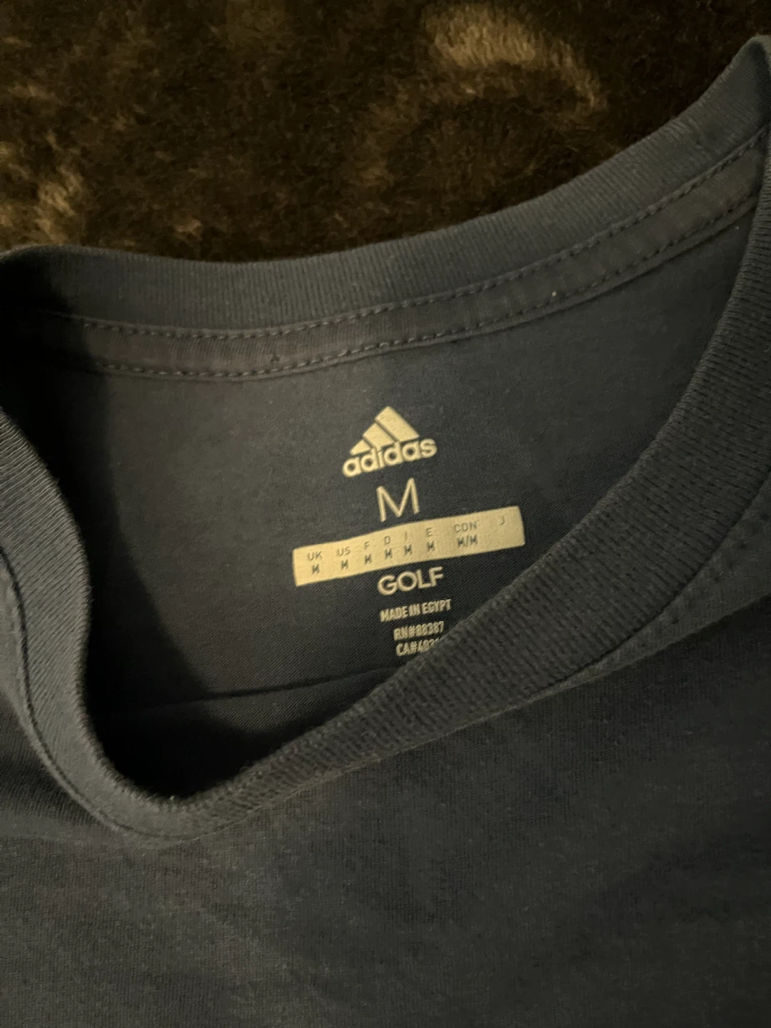 Adidas T-Shirt Medium Navy Blue - photo 3