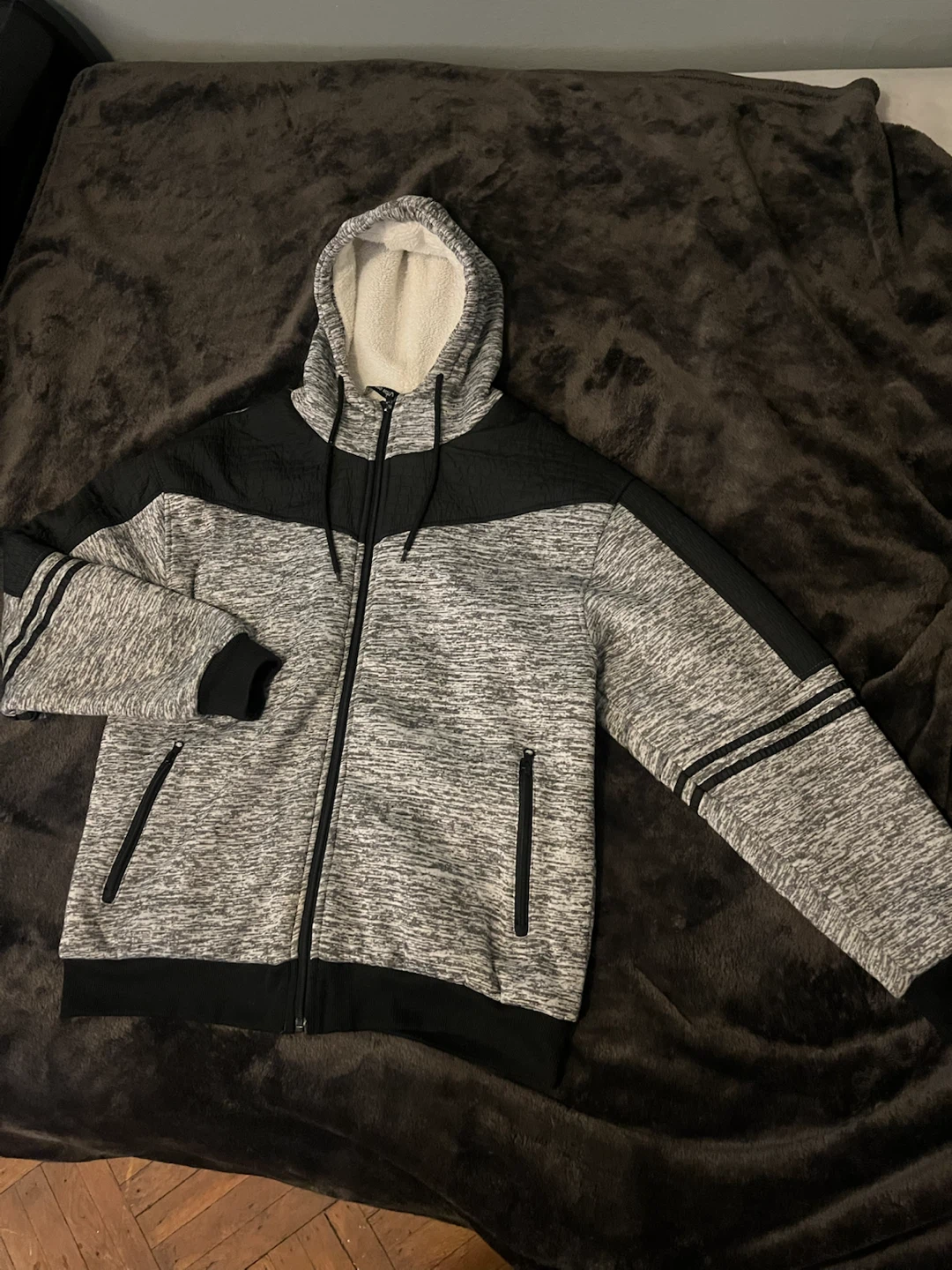 North Pole and More Sherpa-Lined Hoodie