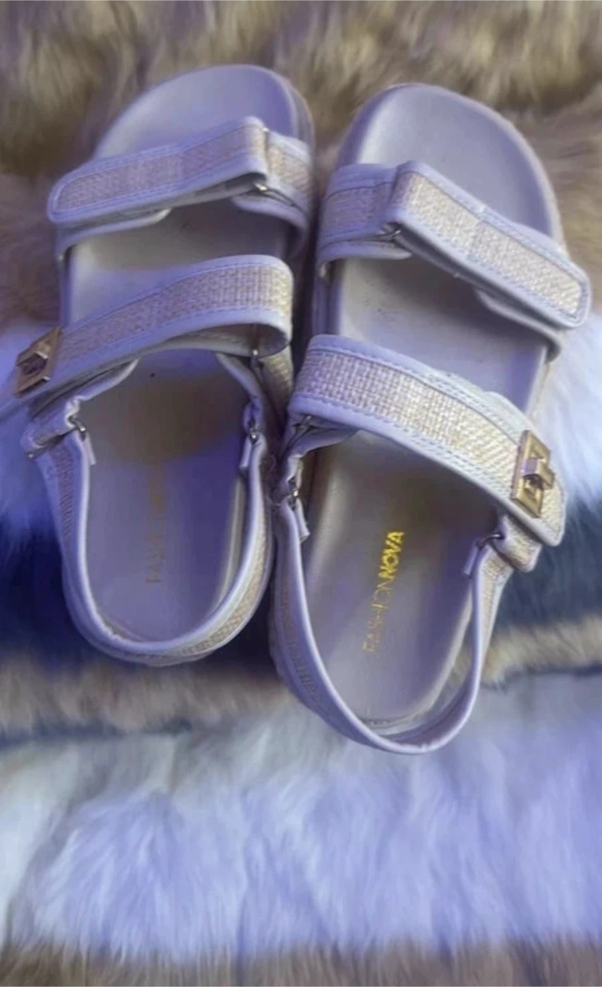 Fashion Nova Beige Sandals
