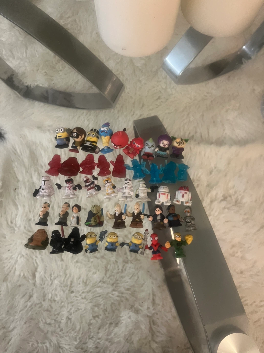 Assorted Mini Figures Collection fighter pods