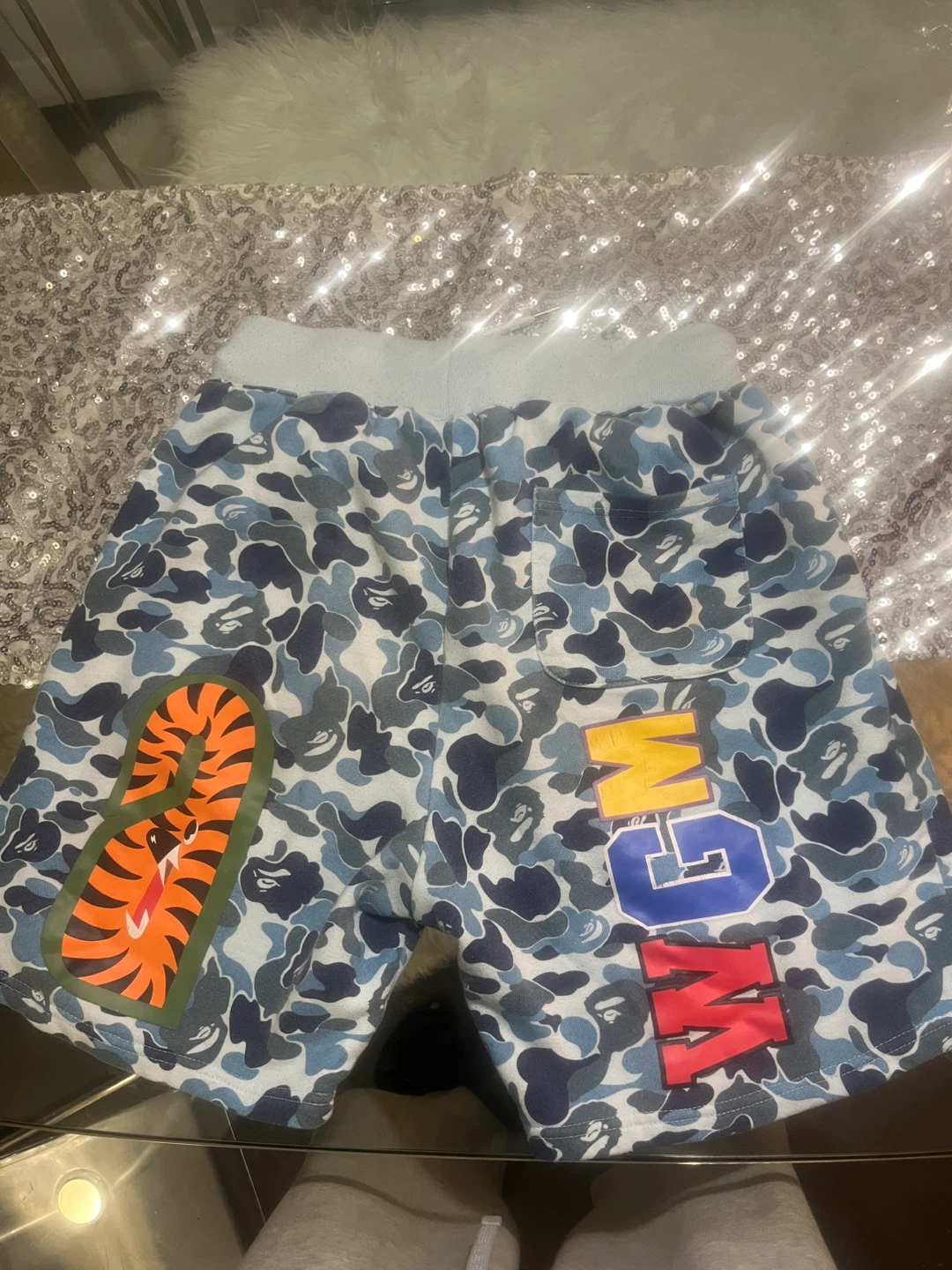 BAPE Shark Camo Shorts size XL - photo 2