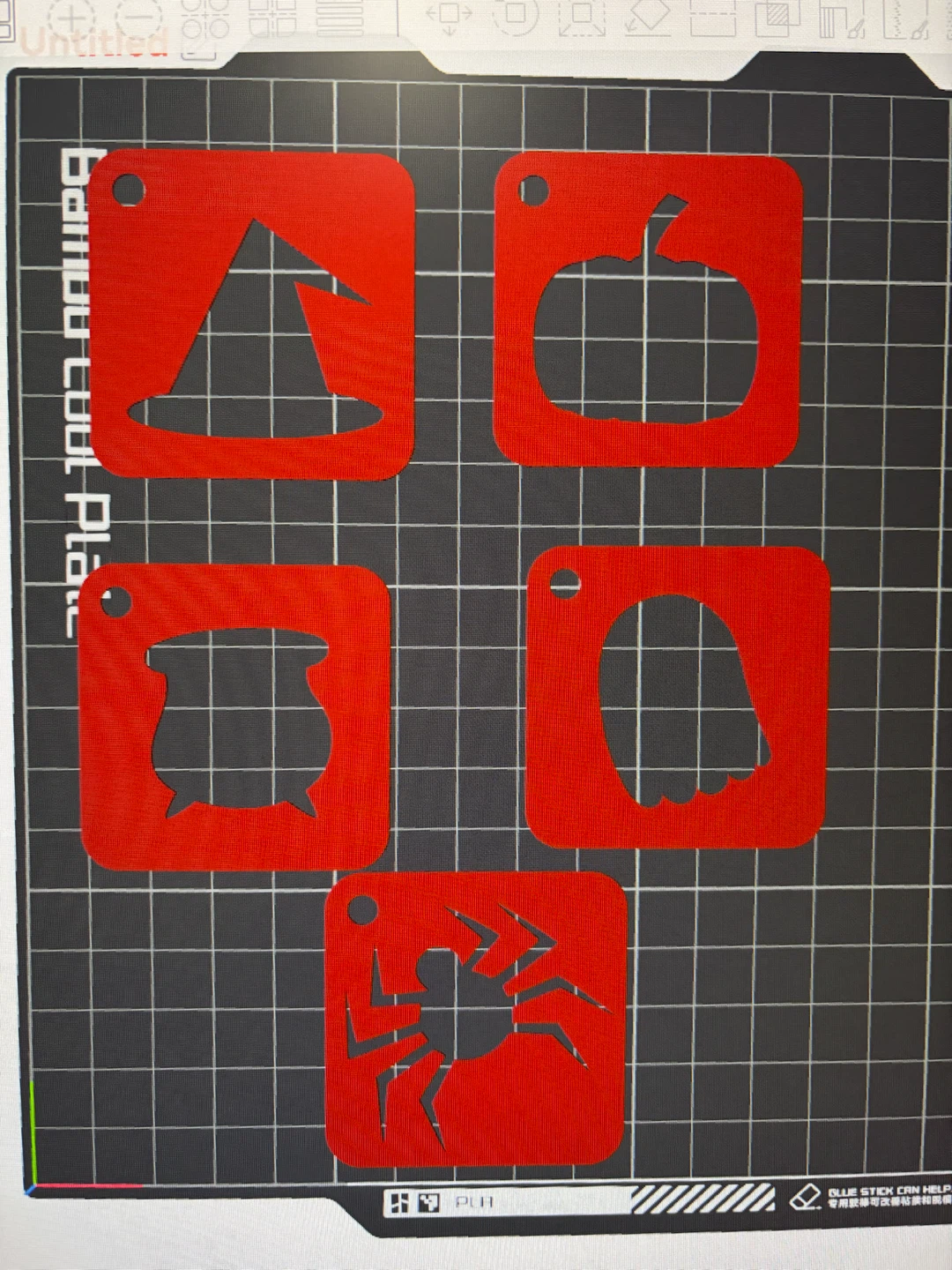 3D Printed Halloween handouts cheeper then candy !