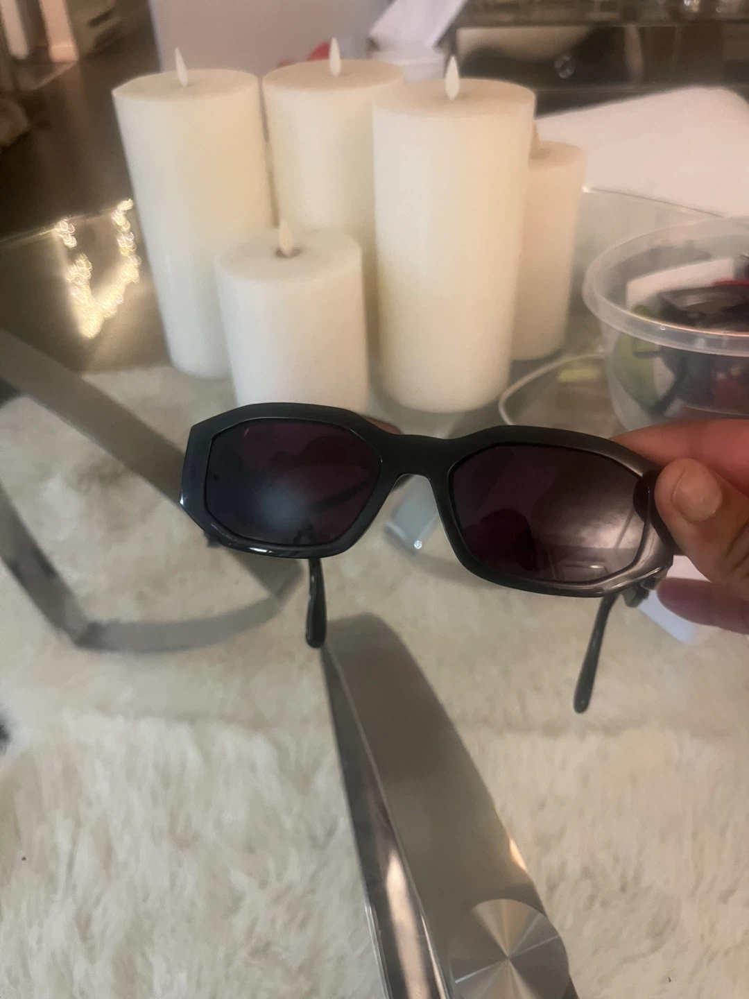 Versace Sunglasses with Medusa Detail