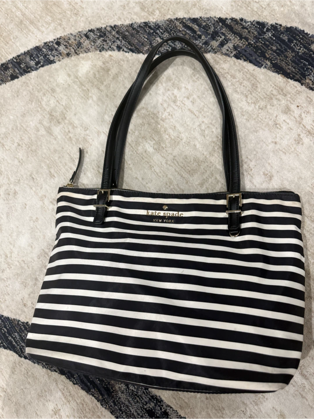 Kate Spade Striped Tote Bag