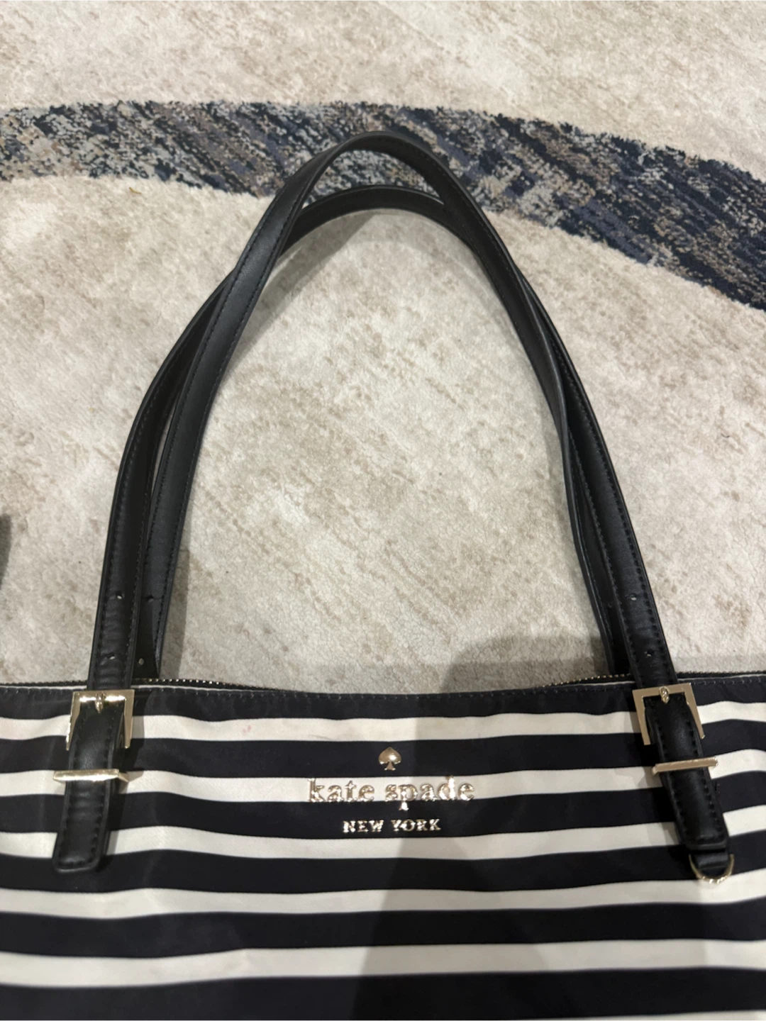 Kate Spade Striped Tote Bag - photo 3