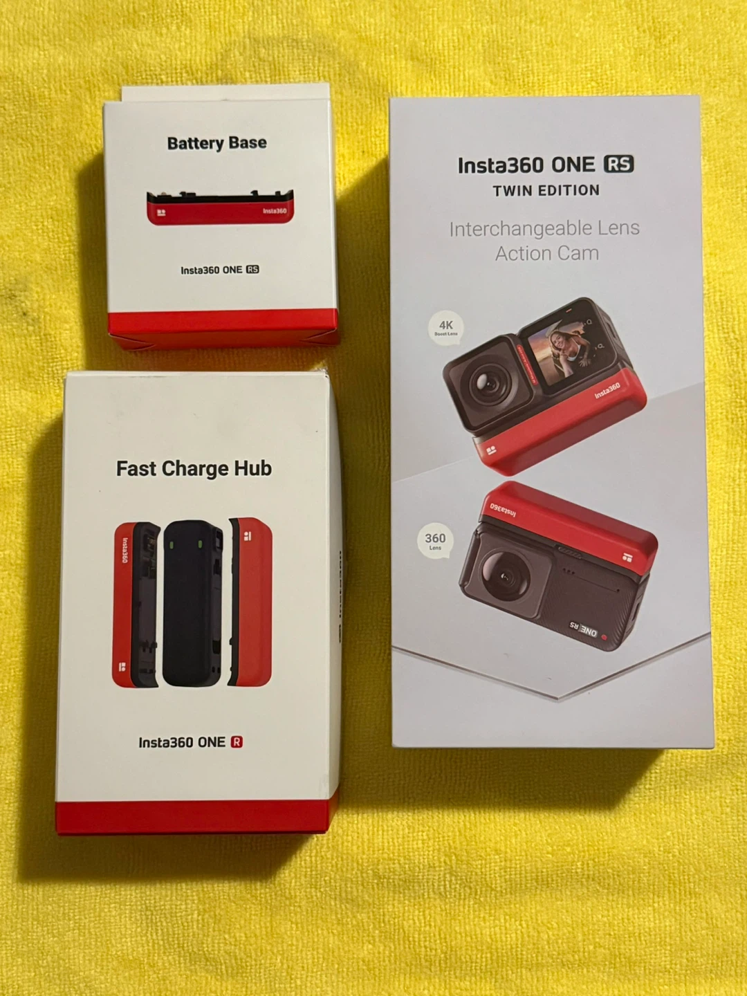 Insta360 ONE RS Twin Edition Action Camera