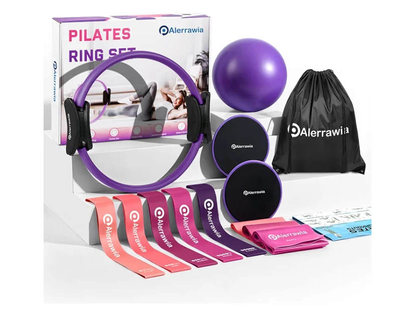Alerrawia Pilates Ring and Exercise Set