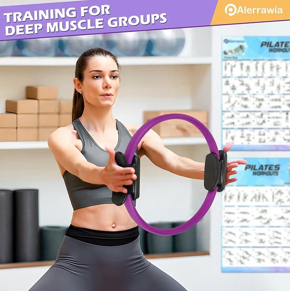 Alerrawia Pilates Ring and Exercise Set - photo 3