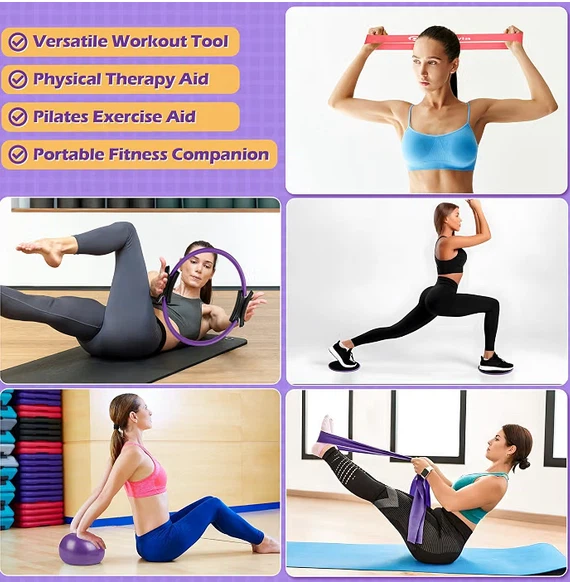 Alerrawia Pilates Ring and Exercise Set - photo 5