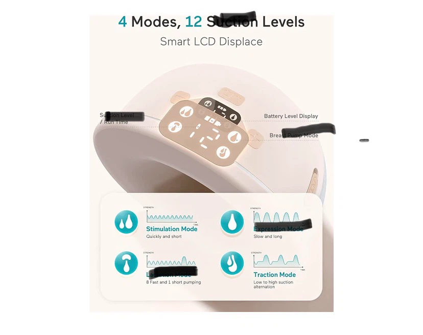 Paruu P16 Wearable Electric Breast Pump - photo 2