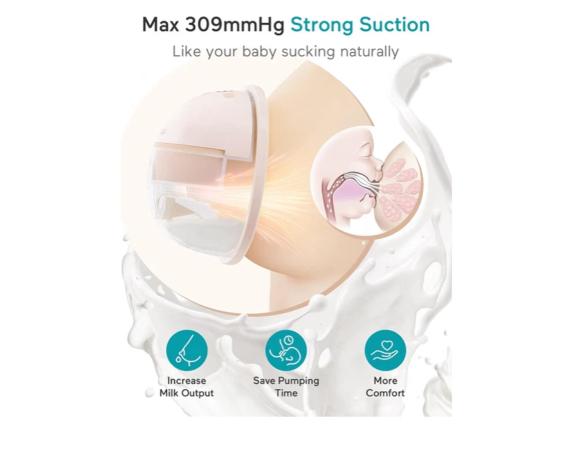 Paruu P16 Wearable Electric Breast Pump - photo 3