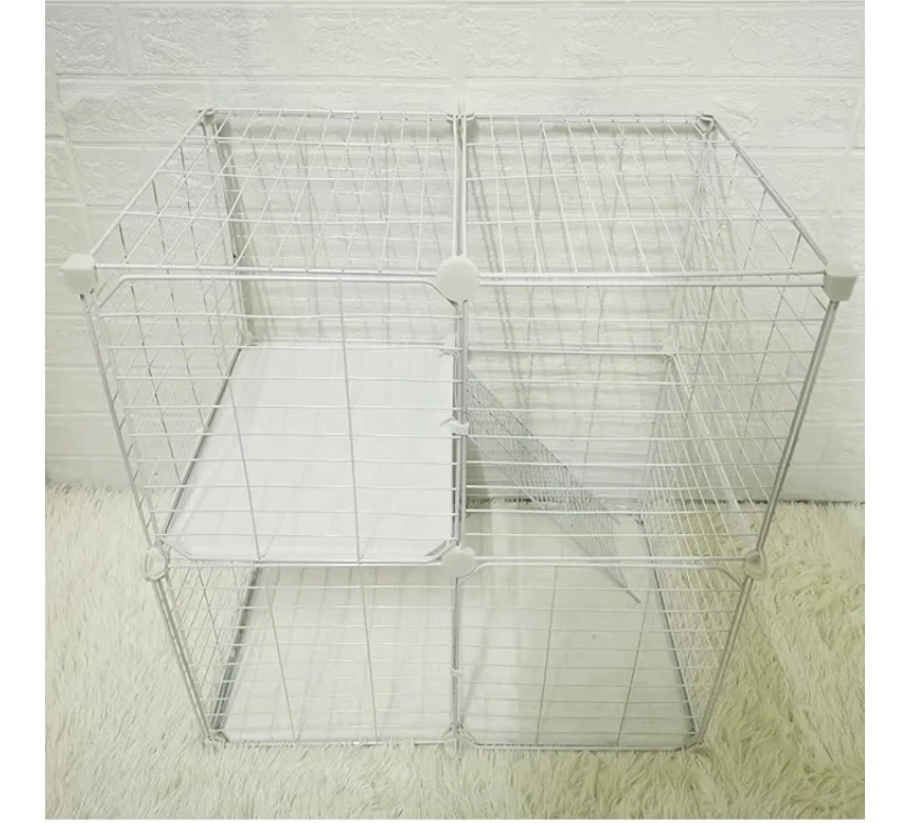 White Wire Pet Playpen - photo 2
