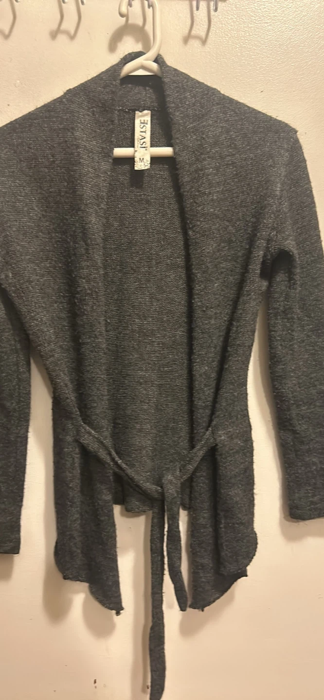 Estasi Collection Grey Cardigan