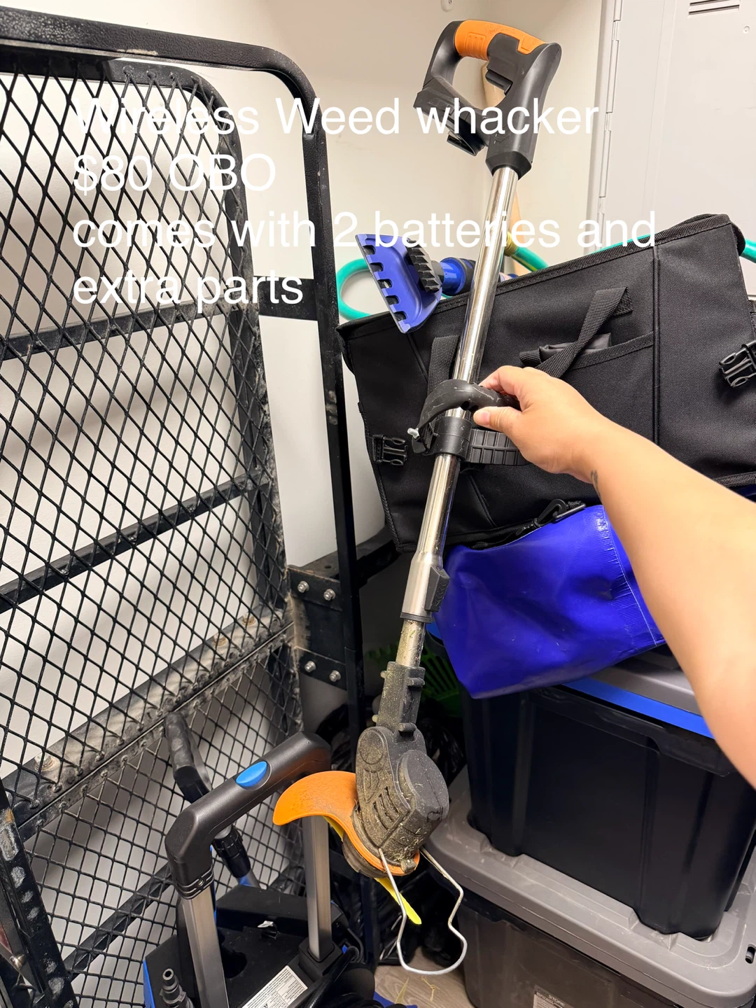 Cordless 3-in-1 Weed Whacker and Lawn Edger