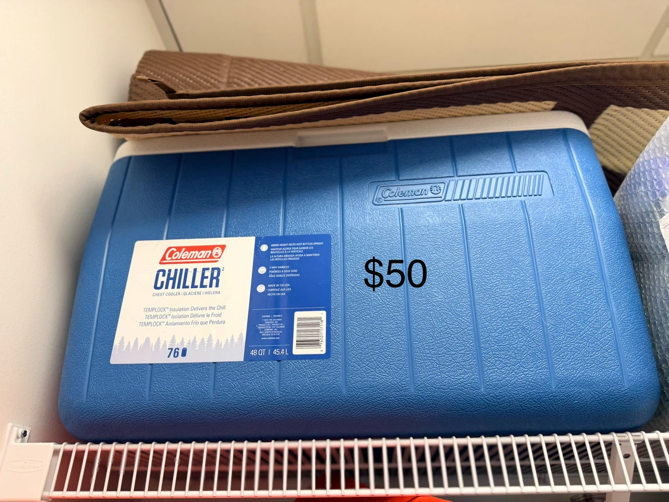 Coleman Chiller 48 Quart Chest Cooler