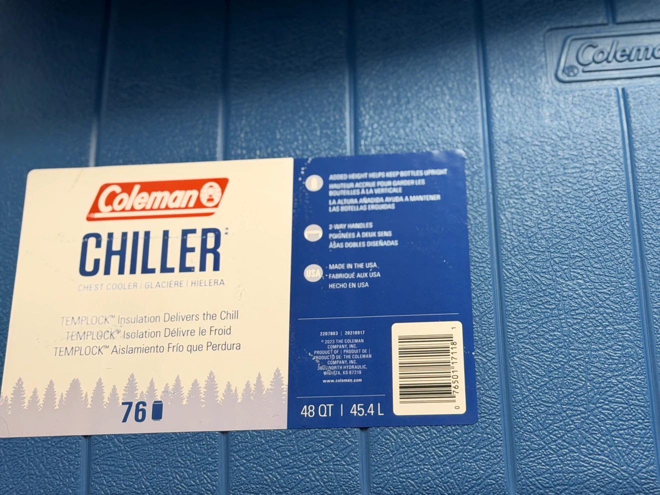 Coleman Chiller 48 Quart Chest Cooler - photo 2