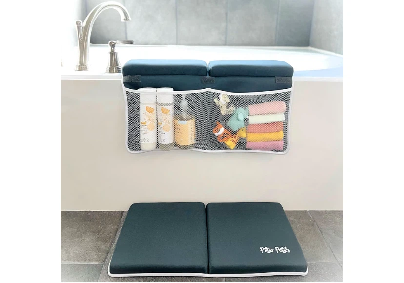 Pitter Patter Bath Kneeler and Elbow Pad Set
