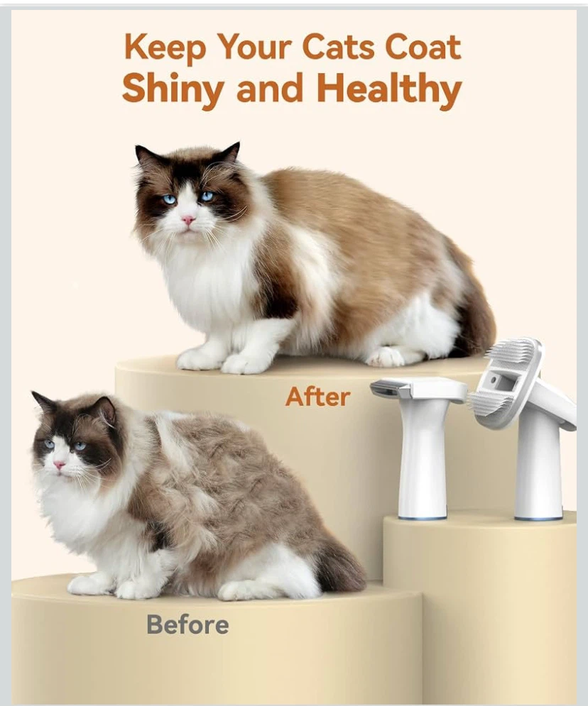 Oneisall Pet Grooming Vacuum and Trimmer Kit - photo 3
