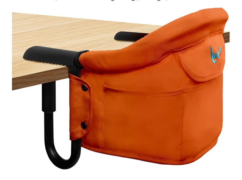 Portable Orange Hook-on High Chair - photo 2