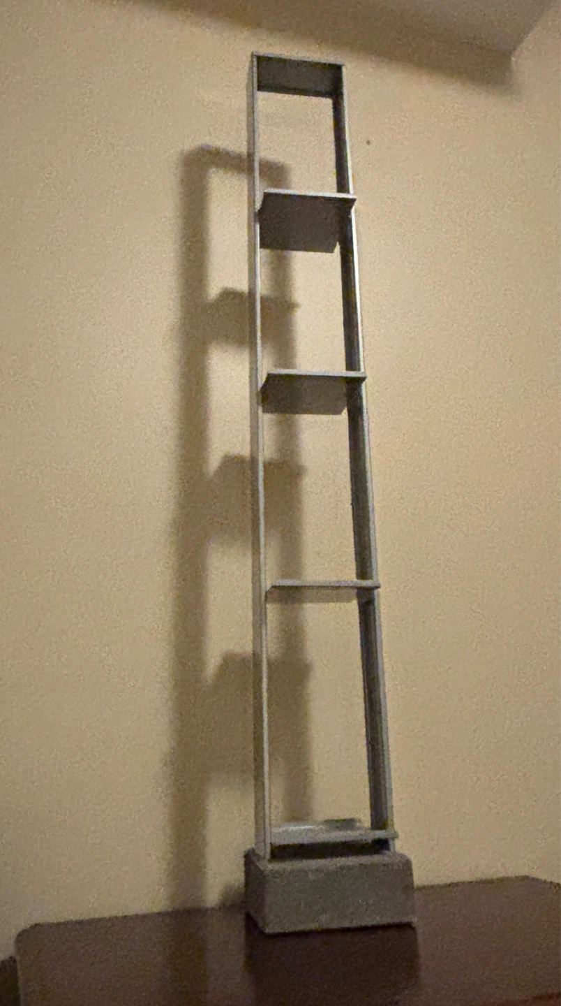 Vintage IKEA Jutis Industrial Display Tower / Plant Stand