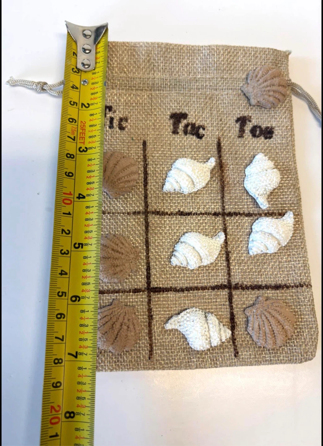 Coastal Seashell Tic-Tac-Toe Game Set - photo 2